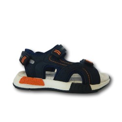 Beppi 2183320 Scarpe Bambino Sandali con Doppia Fascia Regolabile Blu