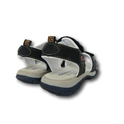 SUPERGA S63I278 Sandali Bambino Doppia Fascia Regolabile Blu 2