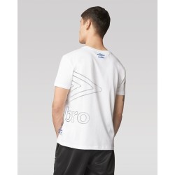 Umbro RAM260B T-Shirt Uomo Big Logo Catarifrangente Bianco 2
