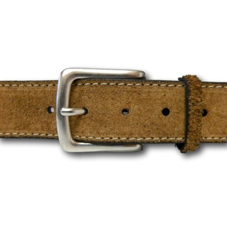 Antonio De Patrizi Cintura Uomo Artigianale in Cuoio Montone 