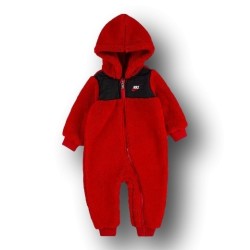 Nike 56H236 U10 Pagliaccetto Tutina Teddy Rosso