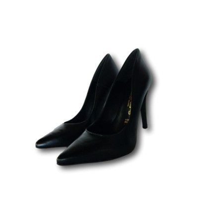 Anno Zero 6000 Scarpe Donna Decollete in Pelle Tacco Alto Nero 