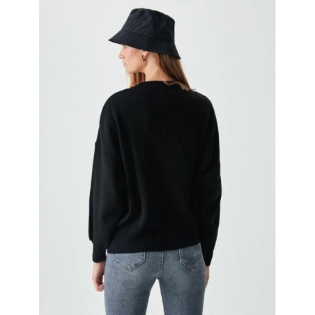 LTB 10000 Liceko Pullover Donna Nero