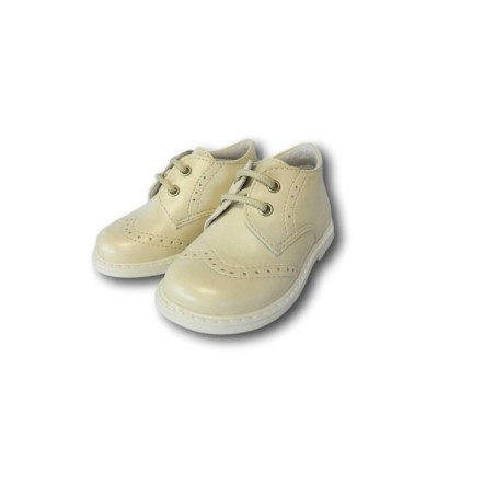 Gallo Luxury 1047 Scarpe Bambino Primi Passi Cerimonia Sposa Paggetto Beige