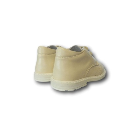 Gallo Luxury 1047 Scarpe Bambino Primi Passi Cerimonia Sposa Paggetto Beige
