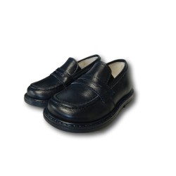 Mister Jerry 1002 Scarpe Bambino Mocassini Cerimonia Battesimo Paggetto Blu 2