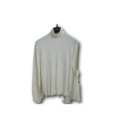 Urban Ring UR10004 Maglione Uomo Dolcevita Melange Ecru