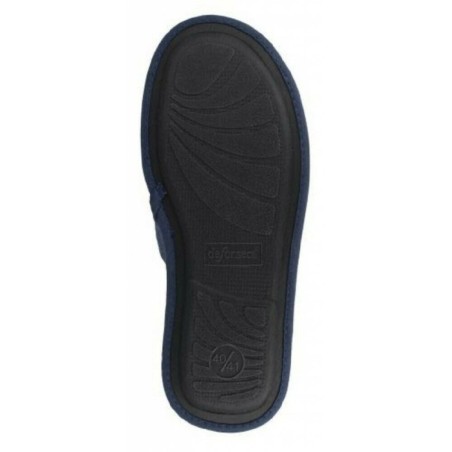 De Fonseca De BARI Top M741 Pantofole Uomo Blu Fantasia