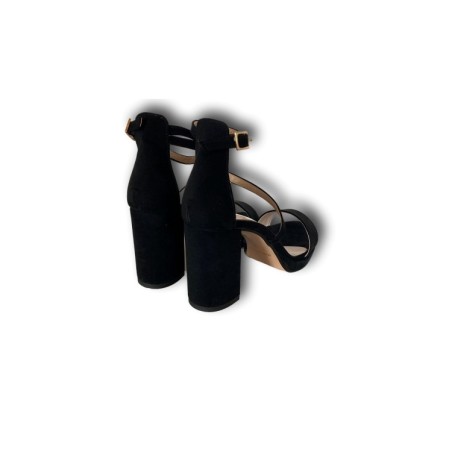 Anno Zero 559 Sandali Donna Tacco Alto con Cinturino Nero