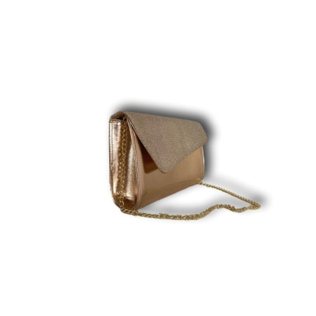 Fiorello B095 Pochette Cerimonia Made In Italy Cipria