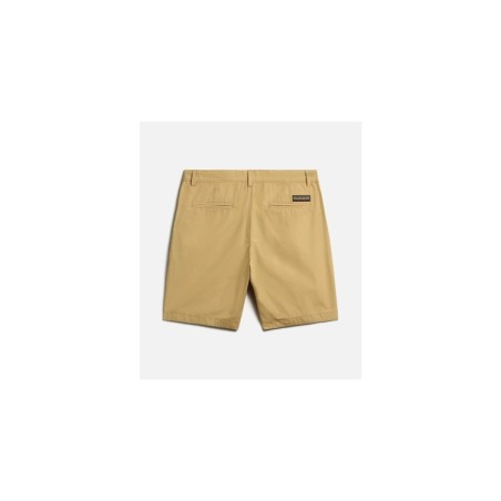 Napapijri NA4GAL Nakuru 5 Bermuda in Cotone Uomo Beige