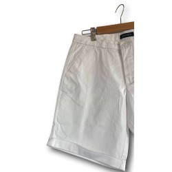 Mont Rose M45049 Bermuda Donna in Cotone Bianco 2