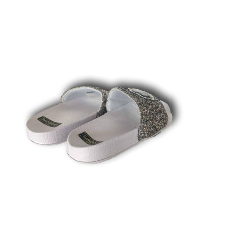 Rainbow High 8611 Ciabatte a Fascia Bambina Mare Piscina Casa Bianc...