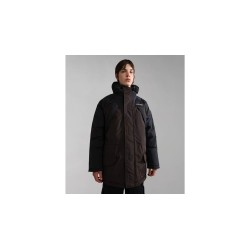 Napapijri Epoch Solid NP0A4GS2 Giacca Lunga Con Cappuccio Uomo Marrone   2