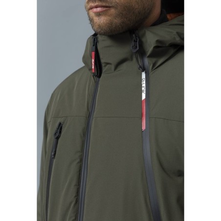 SUME7891 RIMA087J Noah Giacca Uomo Con Cappuccio Verde Militare 