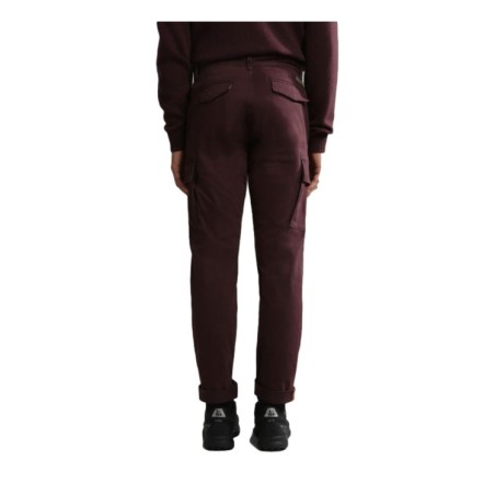 Napapijri NA4GK3 Moto Wint 3 Pantaloni Cargo Uomo Bordeaux  