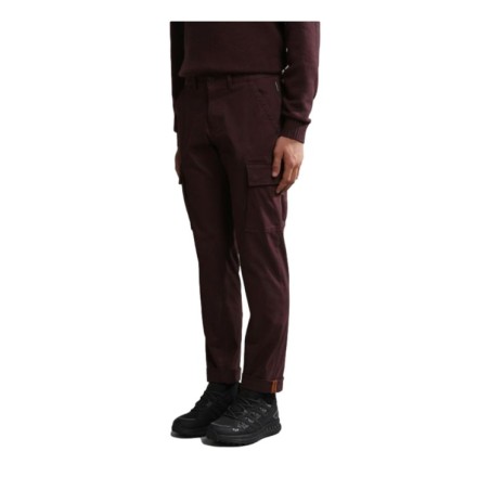 Napapijri NA4GK3 Moto Wint 3 Pantaloni Cargo Uomo Bordeaux  