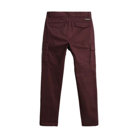 Napapijri NA4GK3 Moto Wint 3 Pantaloni Cargo Uomo Bordeaux  