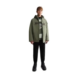 Napapijri NA4GN9 K Rainforest Op 1 Giacca Parka Con Cappuccio Verde  2