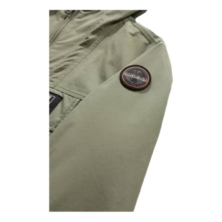 Napapijri NA4GN9 K Rainforest Op 1 Giacca Parka Con Cappuccio Verde 