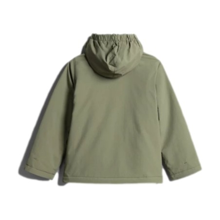 Napapijri NA4GN9 K Rainforest Op 1 Giacca Parka Con Cappuccio Verde 