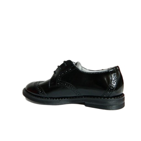 Gallo Luxury 1529 Scarpe Bambino Cerimonia Sposa Paggetto Nero