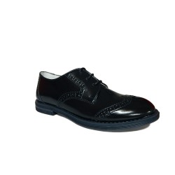 Gallo Luxury 1529 Scarpe Bambino Cerimonia Sposa Paggetto Blu 2