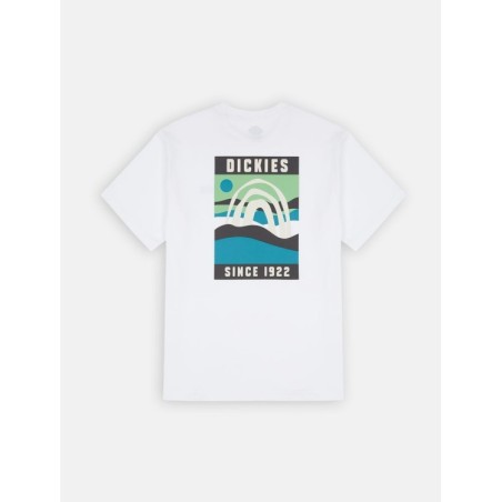Dickies Baker City T-Shirt Uomo Maniche Corte Bianca   