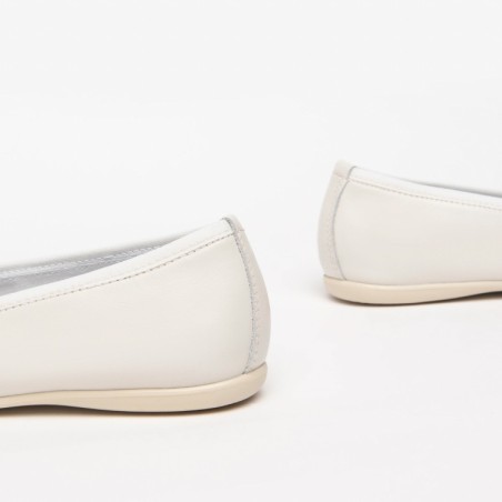 Nero Giardini E332610F Scarpe Bambina Ballerine con Fiocco in Pelle Bianco 