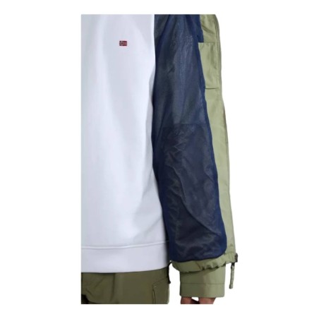 Napapijri NA4H2O Rainforest Open S Giacca Parka Con Cappuccio Verde   