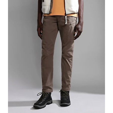 Napapijri NP0A4H1LW061 M-MILAGRO Pantalone Cargo Cotone Marrone Walnut