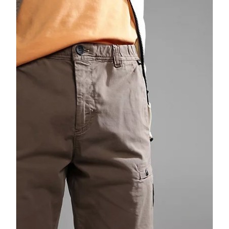 Napapijri NP0A4H1LW061 M-MILAGRO Pantalone Cargo Cotone Marrone Walnut