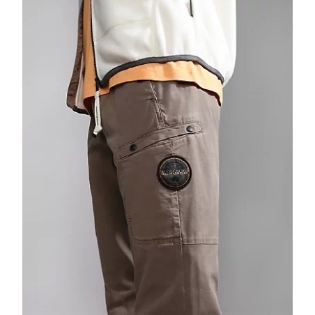 Napapijri NP0A4H1LW061 M-MILAGRO Pantalone Cargo Cotone Marrone Walnut