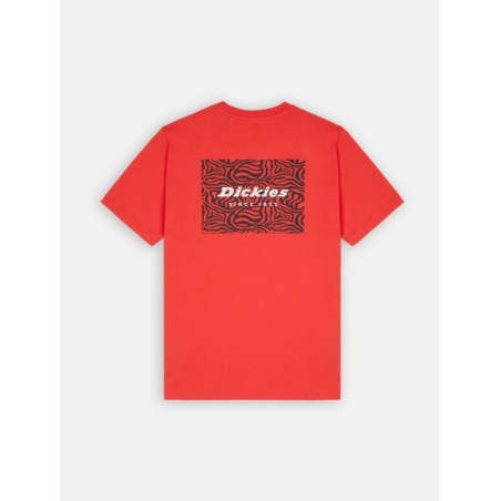 Dickies Leesburg Tee SS T-Shirt Uomo Maniche Corte Rossa   