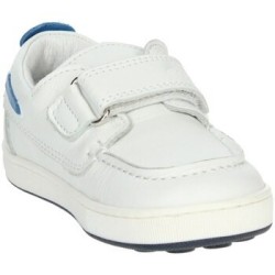 Balducci CIT5831B Scarpe Mocassino Primi Passi in Pelle per Bambino Bianco Azzurro 2