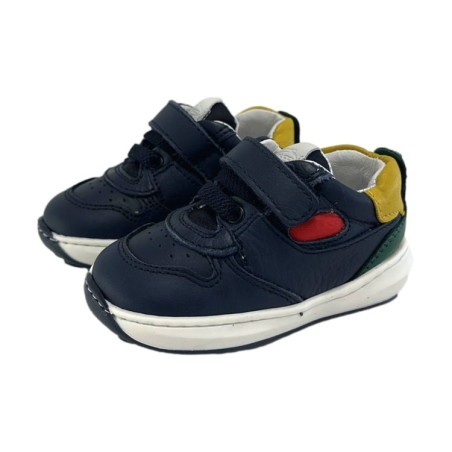 Balducci CSP5514E Mini Scarpe Primi Passi per Bambino Blu Verde 