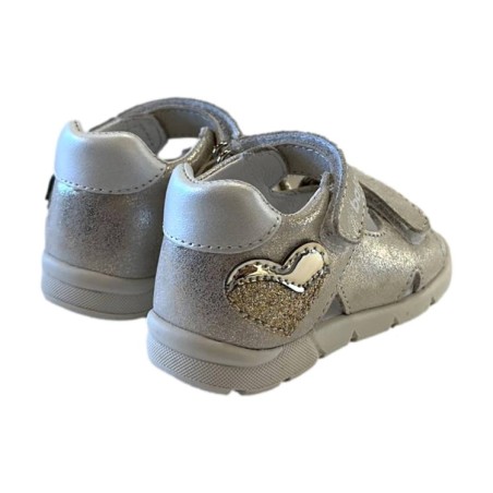 Balocchi 131128 Over Sandali Primi Passi per Bambina Platino