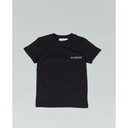 Bikkembergs PUPINO T-Shirt Maniche Corte In Cotone Nero