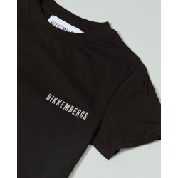 Bikkembergs PUPINO T-Shirt Maniche Corte In Cotone Nero 2