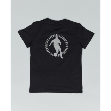 Bikkembergs PUPINO T-Shirt Maniche Corte In Cotone Nero