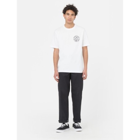 Dickies Bayside Gardens Tee S T-Shirt Uomo Maniche Corte Con Stampa Bianca      