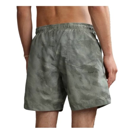 NAPAPIJRI NA4GZ8 Vail 1 Costume Mare Piscina Bagno Short Verde 