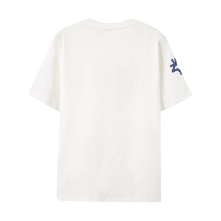 W6YZ Just Say Wizz Los Angeles T-Shirt Maniche Corte Bianca  