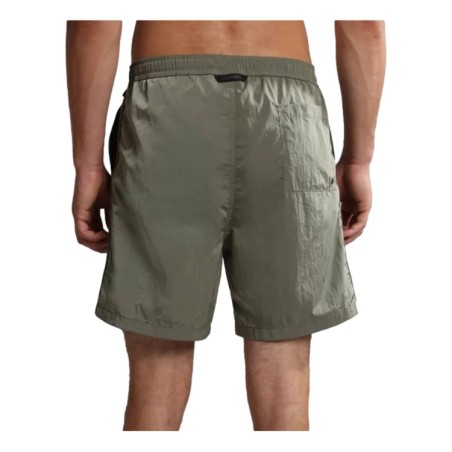 NAPAPIJRI NA4GZ9 PLATA Costume Mare Piscina Bagno Short Verde  
