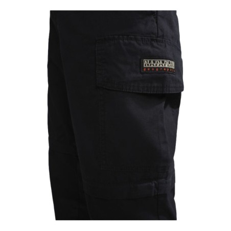 Napapijri NA4H57 M-Manabi Pantalone Cargo Cotone Black  