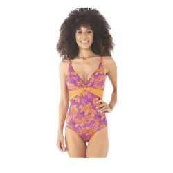 Vacanze Italiane VI23-033 Papaya Costume Intero Arancione