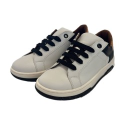 Alviero Martini 1a Classe N1793 1364 X013 Scarpe Sneakers Bambino Bianco Nero Geo 2