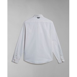 Napapijri NP0A4HFCN1A1 G-WILKINS Camicia Manica Lunga White Whisper 2