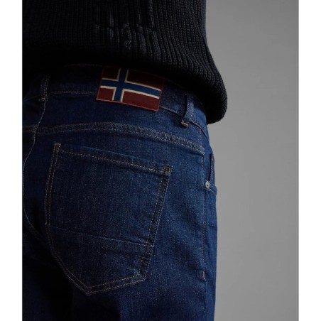 Napapijri NP0A4HDL L-SOLVEIG Slim Jeans Uomo Slim Denim D92