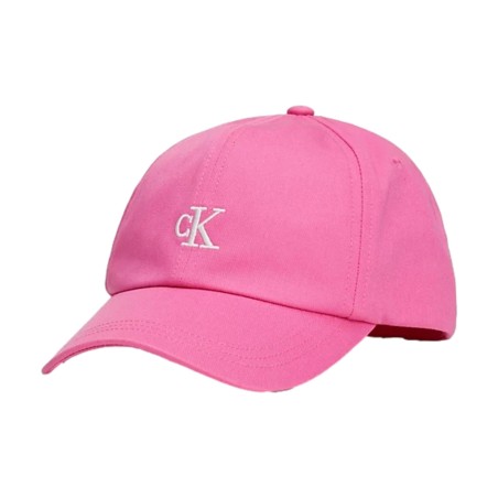 Calvin Klein Jeans K50K611541 Cappello To5 Minimal Monogram Cap Unisex Pink  Amour